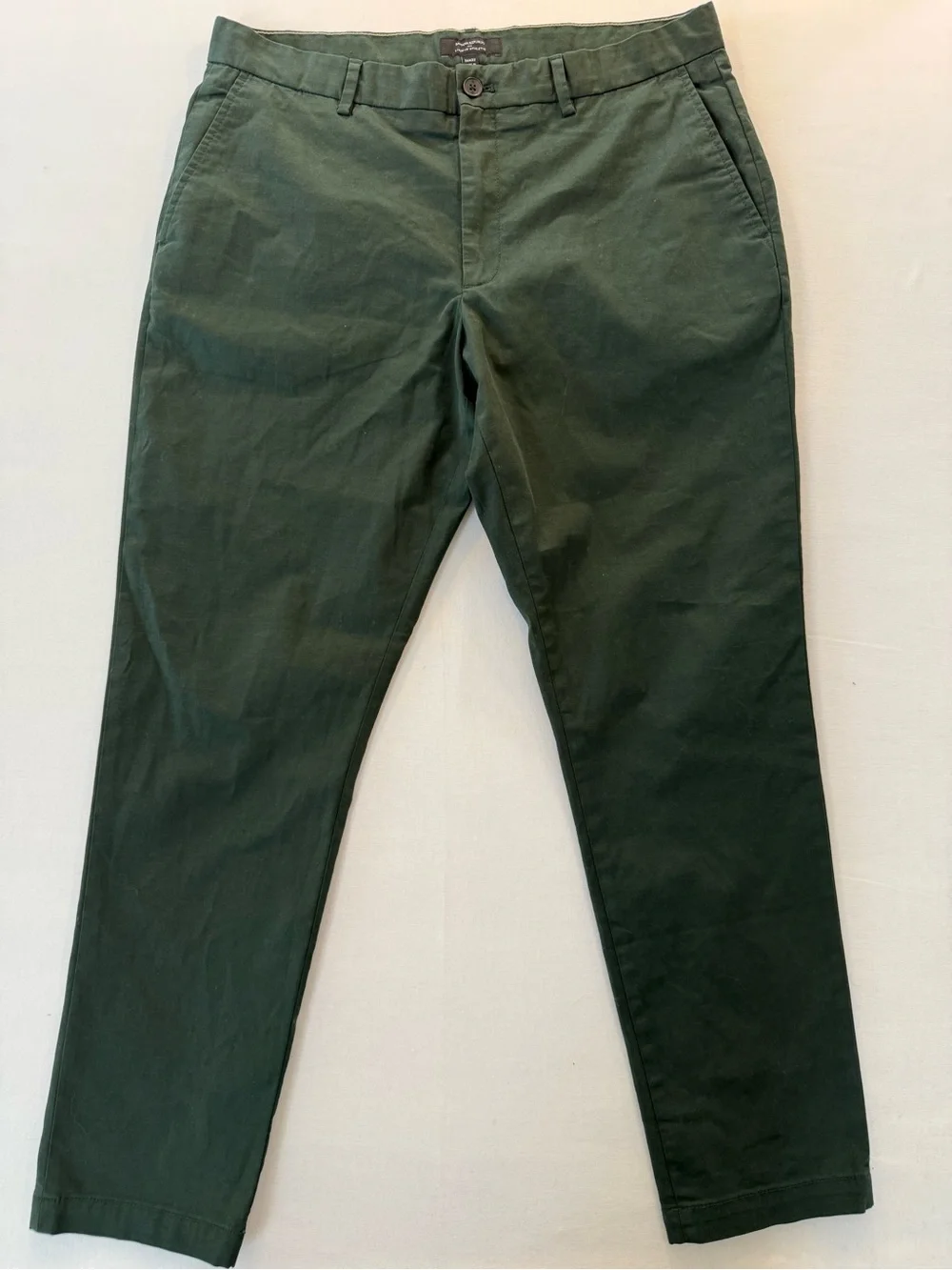 Banana Republic Forest Green Chino Pants